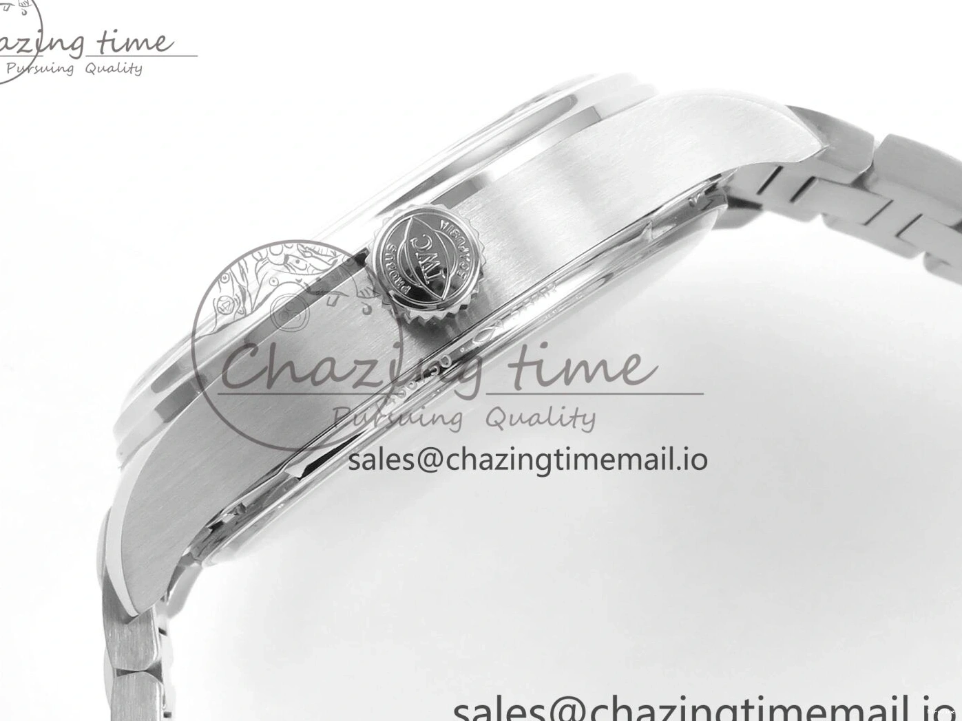 MIROTIME 0506 FashionForward Portugieser Auto IWC0562D APSF 1:1 Best Edition Light Blue Dial on SS Bracelet A 6994